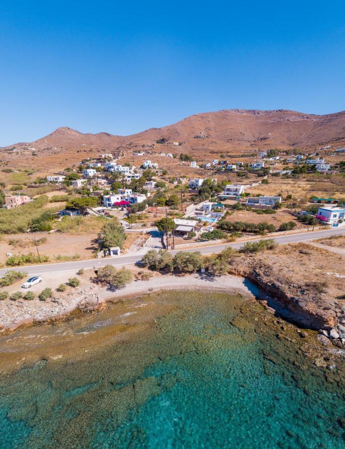 Flora'S Beach And Pool Villa In Syros Liaropá Kültér fotó