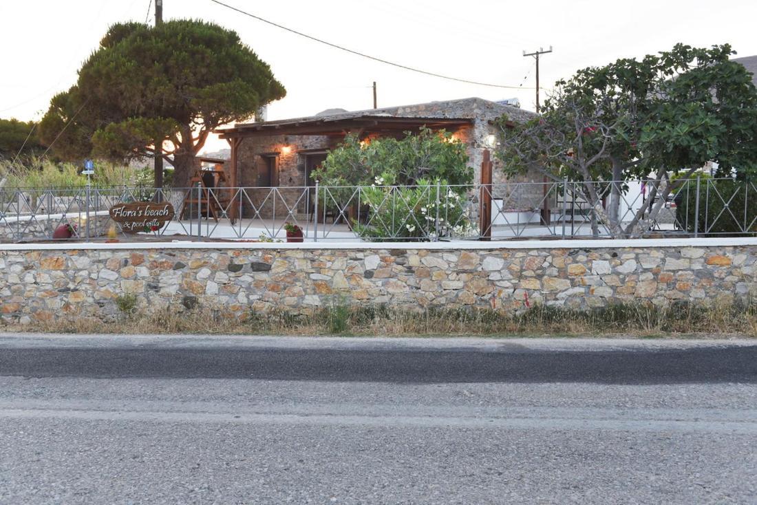 Flora'S Beach And Pool Villa In Syros Liaropá Kültér fotó