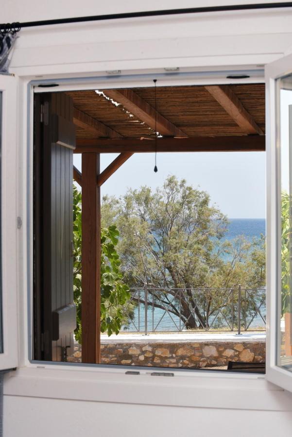 Flora'S Beach And Pool Villa In Syros Liaropá Kültér fotó