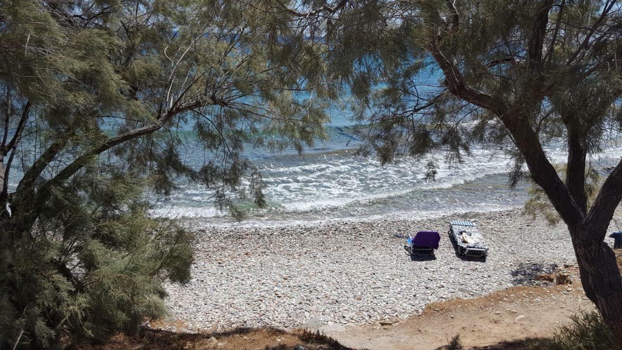 Flora'S Beach And Pool Villa In Syros Liaropá Kültér fotó